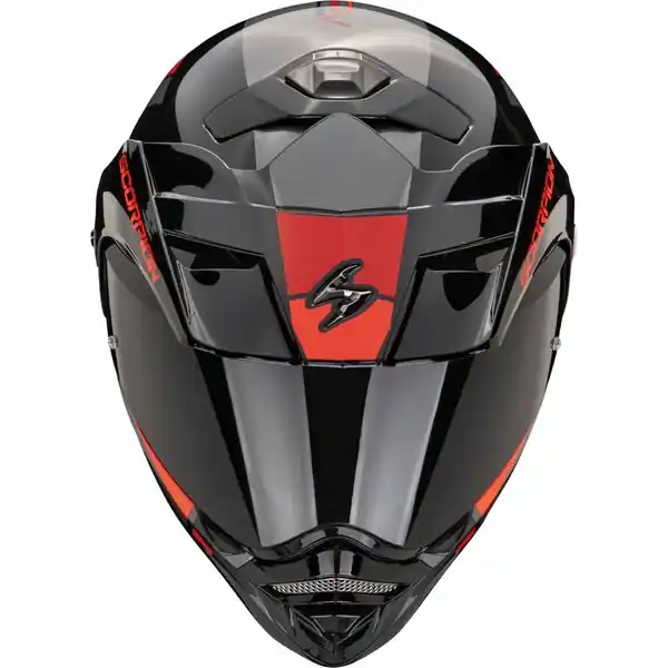 Casca flip-up touring/adventure SCORPION ADX-2 GALANE S Argintiu/Negru/Rosu Ofertă specială
