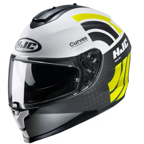 Casca HJC C70 Curves Fluo L + Discount