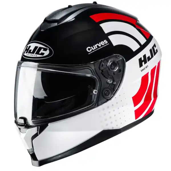 Casca HJC C70 Curves Rosu S Mai ieftin
