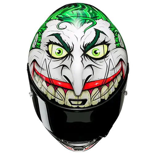 Calitate înaltă Casca HJC RPHA 1 Joker DC Comics Verde M