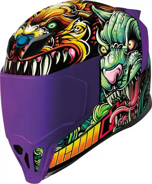 Ofertă Casca Icon Airflite CSF23 Yellow/Green M