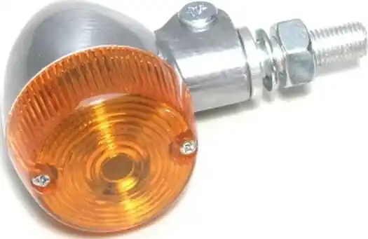 Aluminium Body Marker Lights Round 1 Aluminum, Polished Noutate
