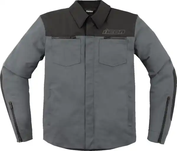 Vezi acum Geaca Icon Upstate Canvas Ce Gray S