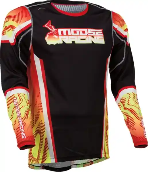 Agroid Jersey Black, Red, Yellow XL Disponibil imediat