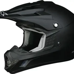 Youth Fx-17ye Offroad Helmet Matte Black Large Black, Matte L Reducere