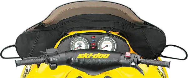 Cumpărături sigure Ski-doo Snowmobile Windshield Bag Black