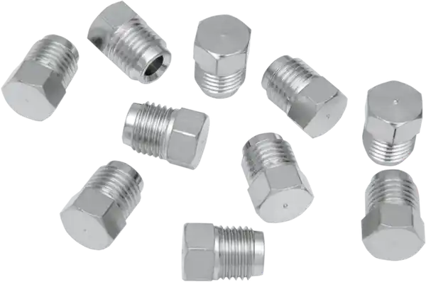 Brake Line T-junction Plugs Chrome Plată sigură