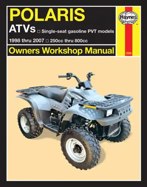 Preferatul clienților Atv Service & Repair Manual