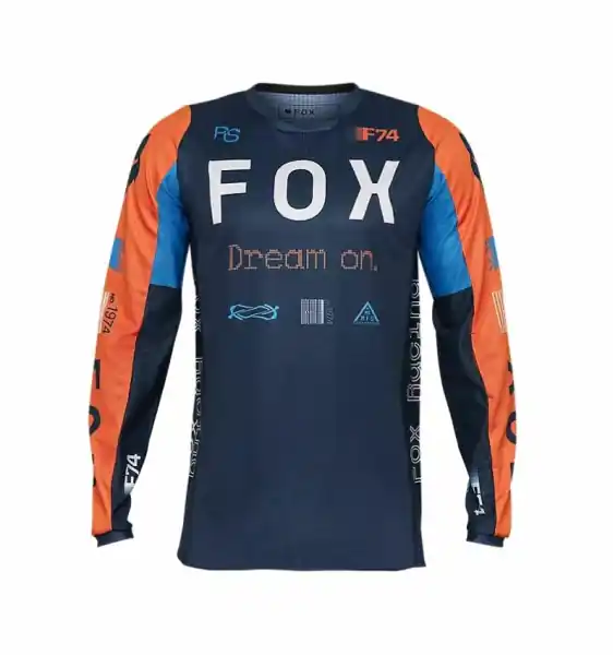 Tricou FOX 180 Race Spec Midnight/Orange Premium