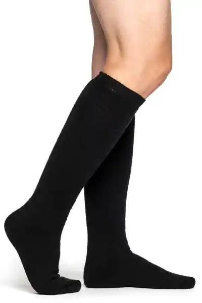 Woolpower Socks Knee-high 400 Merino black 36-39 Negru 40-44 Promoție
