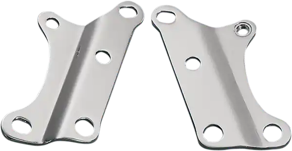 Xl Front Engine Mount Plates Chrome Discount