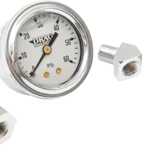 1-3/4(r) Deluxe Liquid-filled Oil Gauge Kit White Disponibil imediat