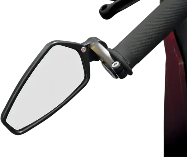 Arrow Bar End Mirror Anodized Black Ofertă limitată