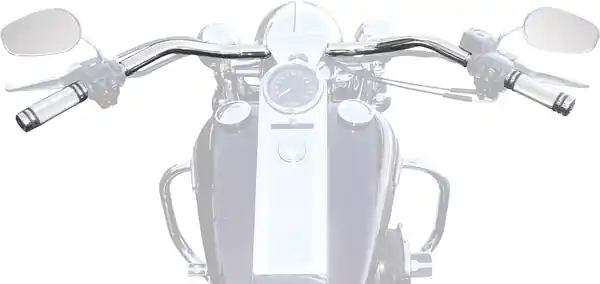 1-1/4(r) Big Johnson Fl Handlebar Silver Preț promoțional