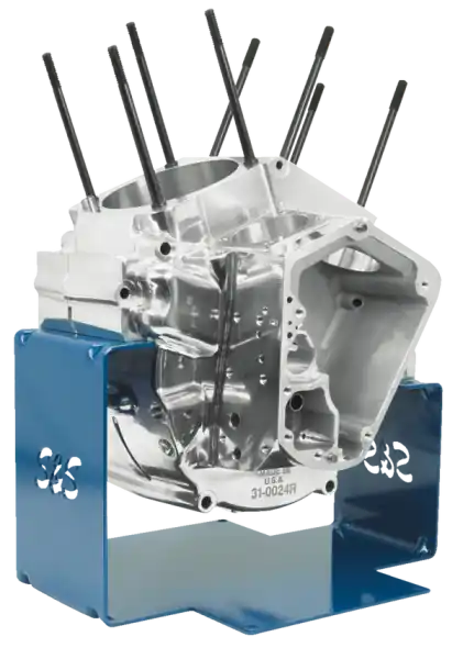 Lichidare de stoc Engine Stand Blue, Powder-coated