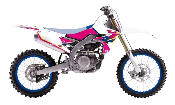 Graphic Kit Retro White, Pink, Blue Ultima șansă