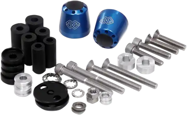 Bar End Weights Anodized, Blue Disponibil imediat