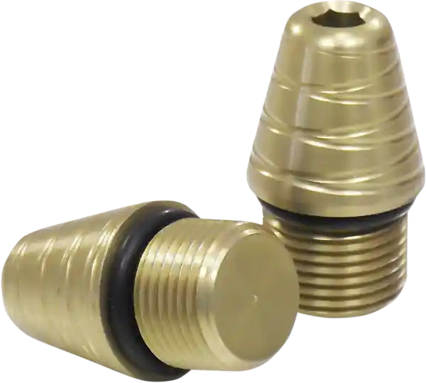 Preferatul clienților Bar End Weights Lg Gold, Anodized