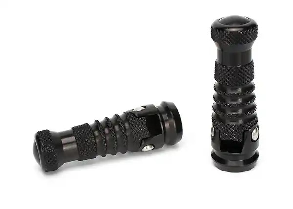 Retur gratuit Foldable Footpeg Black