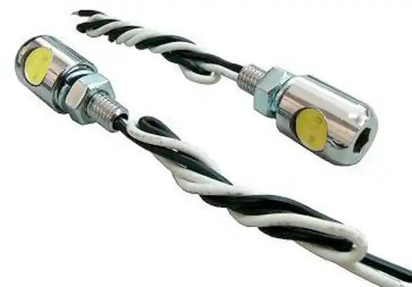 Calitate înaltă Led License Plate Mounting Bolt White