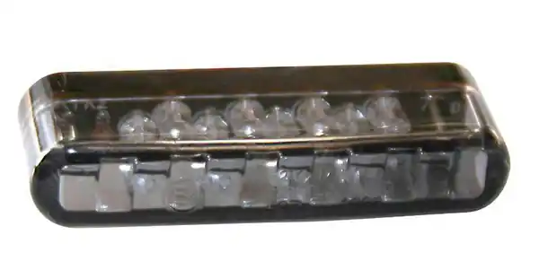 E-marked Led Taillights Clear Doar azi