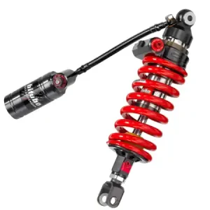 Wzm Rear Shock Black, Red Retur gratuit