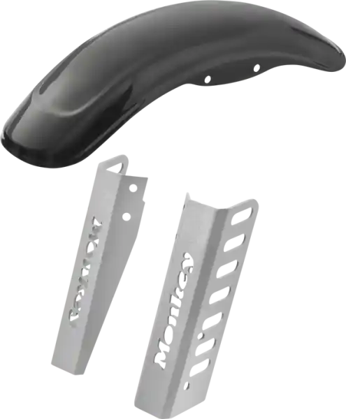 Popular Front Fender Street With Fork Guards Black, Silver