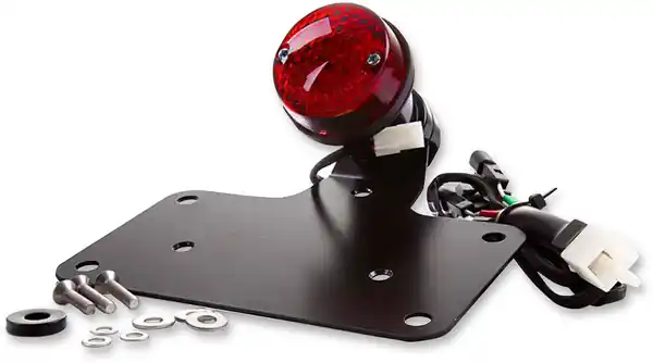 Led Retro Taillight Anodized Black Cumpără online