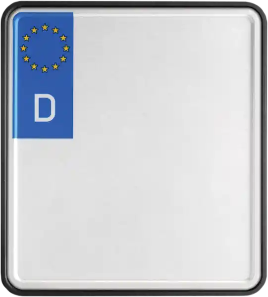 Cel mai bun preț License Plate Frame Natural