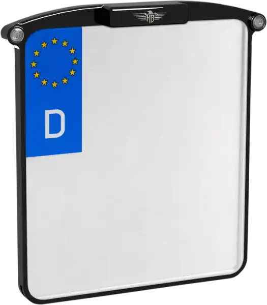 License Plate Holder Nano Red, Yellow Ofertă specială