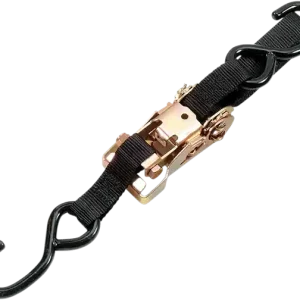 1(r) Heavy-duty Ratcheting Tie-downs Black Preferatul clienților