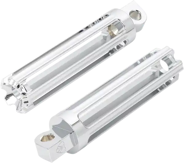 10-gauge Male-mount Footpegs Chrome Cel mai vândut