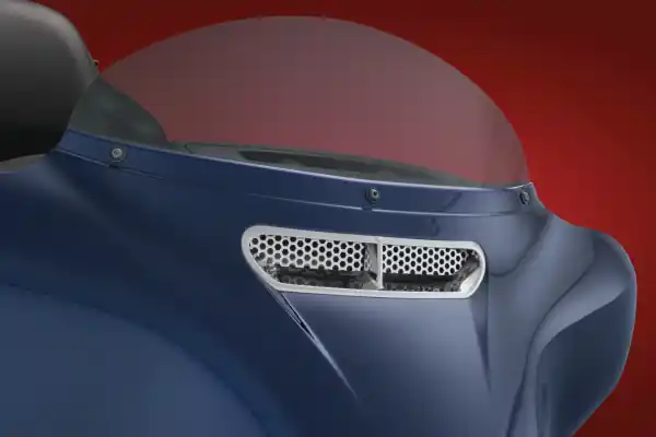 Retur ușor Fairing Vent & Screen Chrome