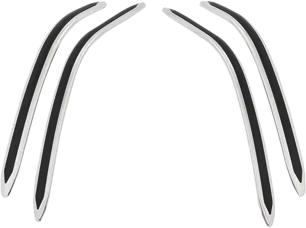 Cumpărături sigure Saddlebag Scuff Strips Black
