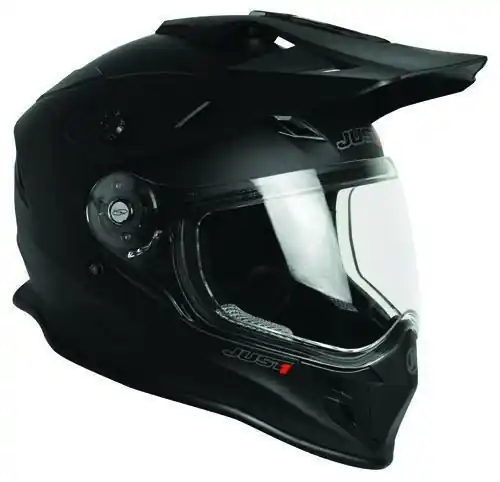 Preferatul clienților Casca JUST1 J34 Adventure Solid Matt Black XL/61-62