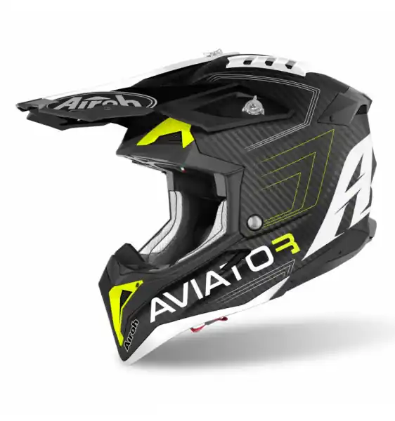 Casca Airoh Aviator 3 Primal Yellow Matt L + Preț mic