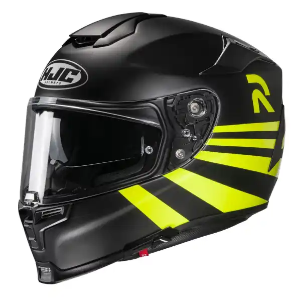 Casca HJC RPHA 70 Stipe Alb Fluo XXL Noutate