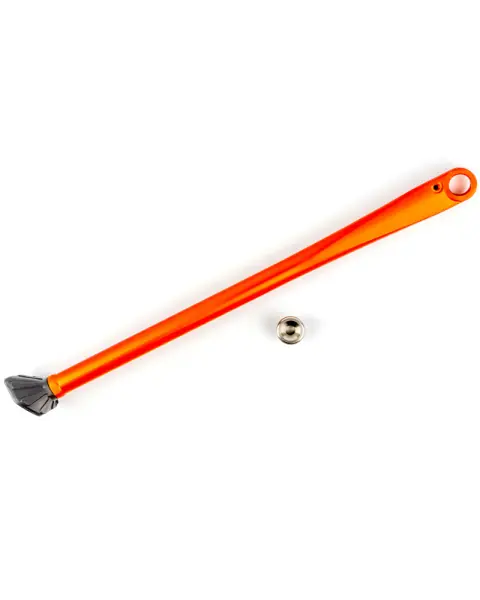 Calitate înaltă Cric lateral Extreme Parts KTM/HUSQVARNA 2017-2022 portocaliu inclusiv bucsa de crom Albastru