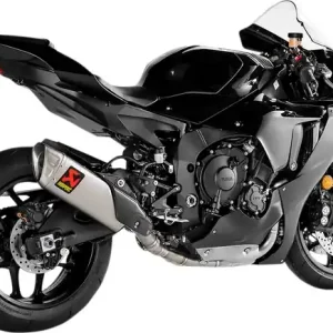 Akrapovic Racing Yamaha YZF-R1/R1M sistem complet de evacuare din titan pentru Yamaha YZF-R1/R1M - S-Y10R15-APLT Preferatul clienților