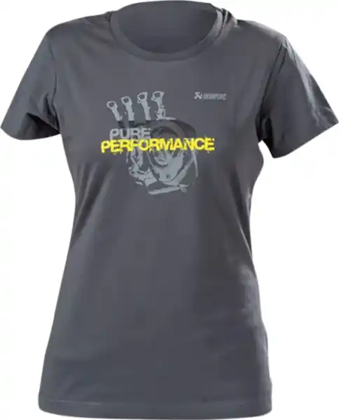 Women‘s Pure Performance T-shirt Charcoal, Gray, Yellow S Reducere specială