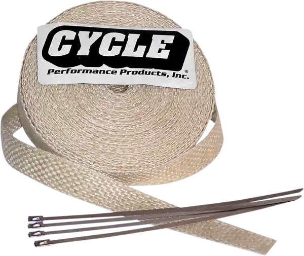 Fiberglass Exhaust Wrap Kit Silver Retur ușor