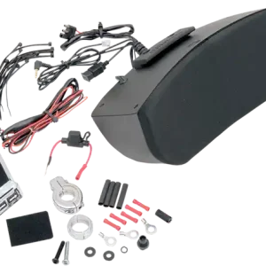 Amplified Speaker Kit For Memphis Shades Batwing Fairings Black Preferatul clienților