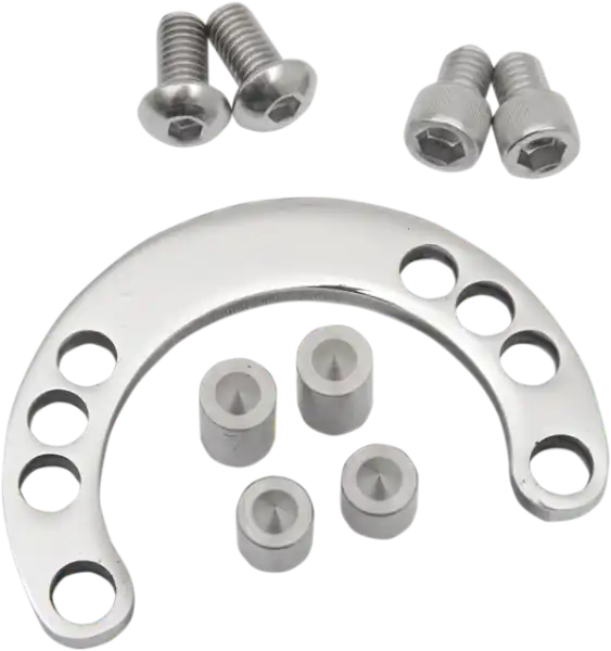 Adjustable Triple Tree Fork Stop Kit Chrome Promoție