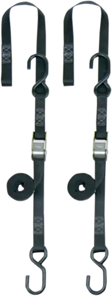 1(r) Soft-tye Tie-downs Black Preț promoțional