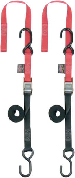 Plată securizată 1(r) Soft-tye Tie-downs Red