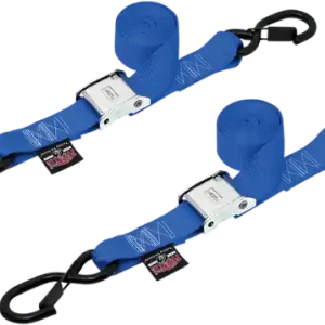 1-1/2(r) Cam-buckle With Safety Latch Hooks Blue Ultima șansă