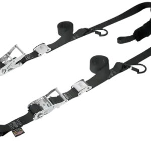 1-1/2(r) Ratchet/cam Tie-down Straps Black Preferatul clienților