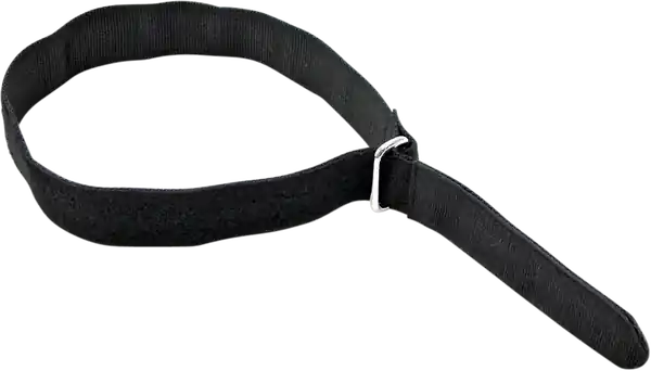 1-1/2(r) Hook-and-loop Strap Black Reducere