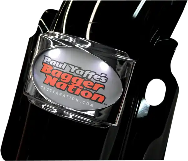 Cvo Universal Stealth Iii License Plate Frame Chrome Popular